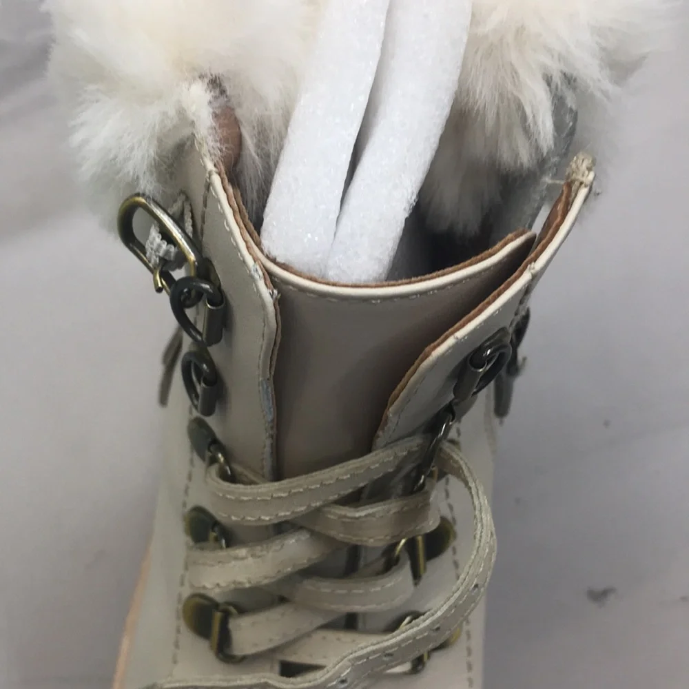 NWT,Kate spade maira boots S370758 off white - Picture 13 of 17
